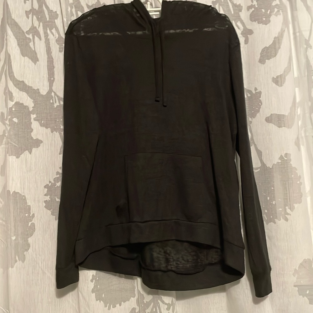‼️ Black hooded Weatherproof Vintage Sweater Size small